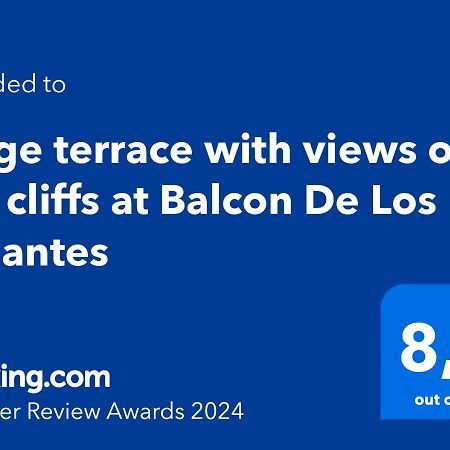Large Terrace With Views On The Cliffs At Balcon De Los Gigantes Puerto de Santiago  Dış mekan fotoğraf